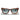 Ray-Ban Occhiali da Sole RB4340 63973M Wayfarer Ease Marrone/Blu Sfumato Unisex