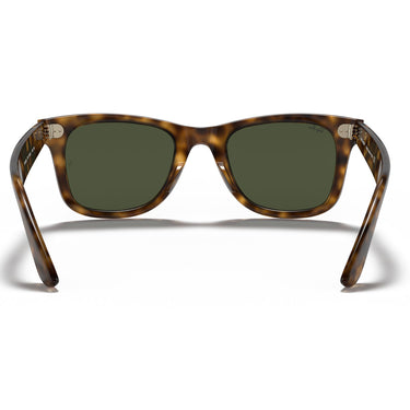 Ray-Ban Occhiali da Sole RB4340 710 Wayfarer Ease Havana/Verde Unisex 4