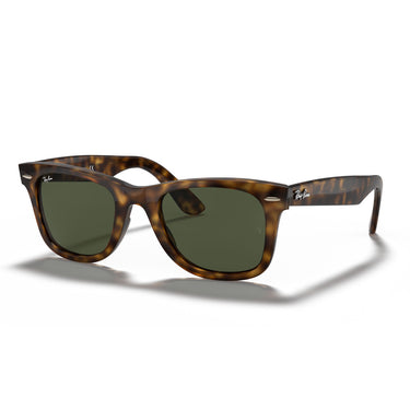 Ray-Ban Occhiali da Sole RB4340 710 Wayfarer Ease Havana/Verde Unisex 1