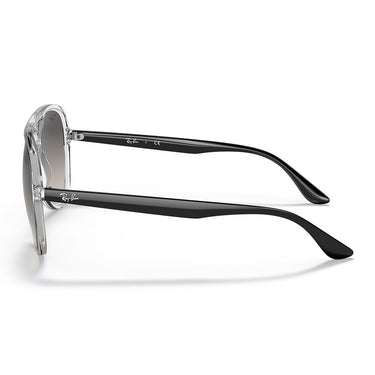 Ray-Ban Occhiali da Sole RB4376 647711 Trasparente/Grigio Sfumato Unisex 2