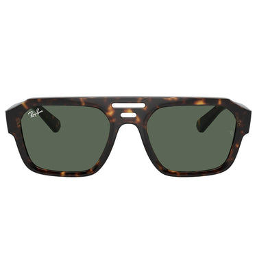 Ray-Ban Lunettes de Soleil RB4397 135971 Corrigan Marron/Vert Foncé Unisexe