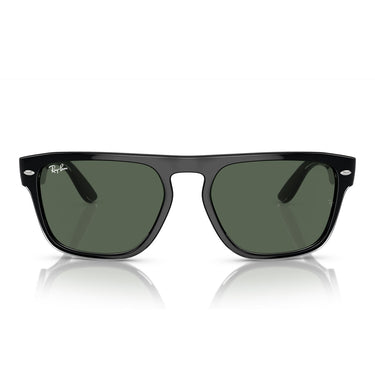 Ray-Ban Lunettes de Soleil RB4407 654571 Noir/Vert Foncé Unisexe