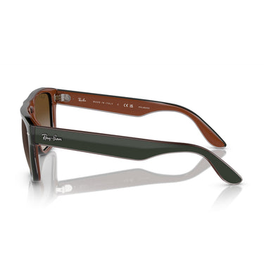 Ray-Ban Sonnenbrille RB4407 6732T5 Dunkelgrün/Braun Unisex Polarisiert 3