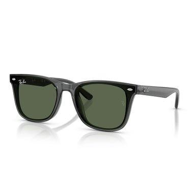 Ray-Ban Occhiali da Sole RB4420 691971 Grigio Trasparente Verde Scuro Unisex 2