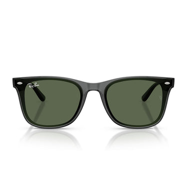 Ray-Ban Occhiali da Sole RB4420 691971 Grigio Trasparente Verde Scuro Unisex