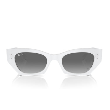 Ray-Ban Occhiali da Sole RB4430 675911 Zena Bianco/Grigio Unisex