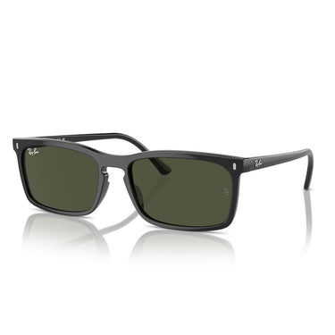Ray-Ban Lunettes de Soleil RB4435 901/31 Noir/Vert Unisexe 2