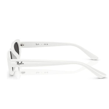 Ray-Ban Sunglasses RB4441D 677287 White/Dark Grey Unisex 3