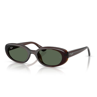 Ray-Ban Occhiali da Sole RB4441D 714 71 Marrone Trasparente Verde Scuro Unisex 2