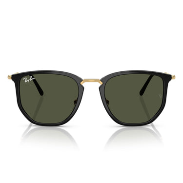Ray-Ban Okulary Przeciwsłoneczne RB4451 630631 Czarny/Zielony Unisex