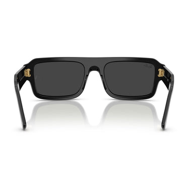 Ray-Ban Sonnenbrille RB4454 667748 Lukas Schwarz/Schwarz Unisex Polarisiert