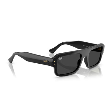 Ray-Ban Sonnenbrille RB4454 667748 Lukas Schwarz/Schwarz Unisex Polarisiert