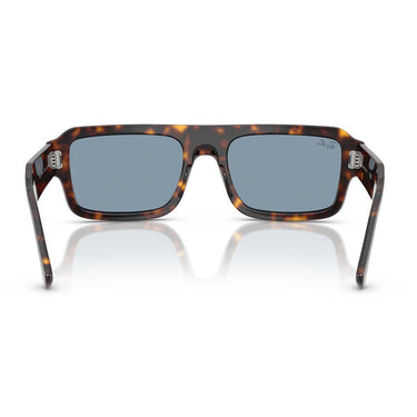 Ray-Ban Occhiali da Sole RB4454 902 56 Lukas Marrone Scuro Blu Unisex 3