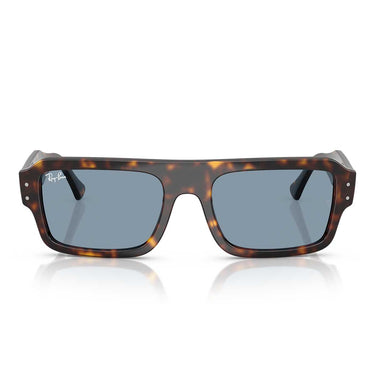 Ray-Ban Occhiali da Sole RB4454 902 56 Lukas Marrone Scuro Blu Unisex