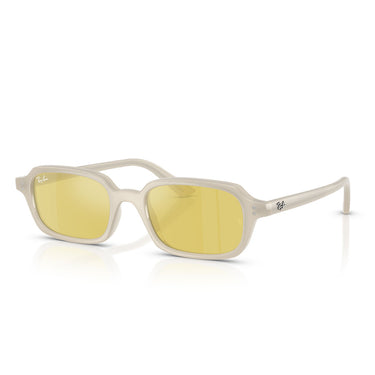 Ray-Ban Occhiali da Sole RB4455 68086D Zuri Bianco/Giallo Unisex