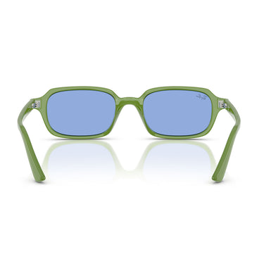 Ray-Ban Occhiali da Sole RB4455 681080 Zuri Verde/Blu Unisex