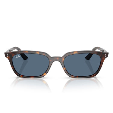 Ray-Ban Occhiali da Sole RB4456 135980 Zaya Marrone/Blu Scuro Unisex
