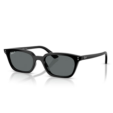 Ray-Ban Occhiali da Sole RB4456 667781 Zaya Nero/Grigio Scuro Unisex Polarizzati 2