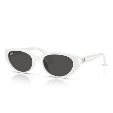 Ray-Ban Occhiali da Sole RB4457D 677287 Bianco/Grigio Unisex 2