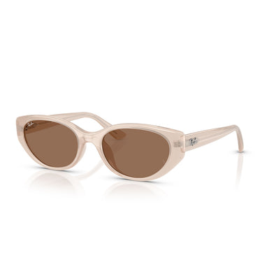 Ray-Ban Occhiali da Sole RB4457D 678673 Beige/Marrone Unisex 2