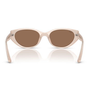 Ray-Ban Occhiali da Sole RB4457D 678673 Beige/Marrone Unisex 4