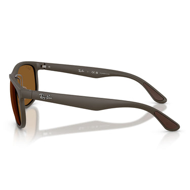 Ray-Ban Occhiali da Sole RB4468 6124BB Sabbia Marrone Bronzo Unisex Polarizzati 3