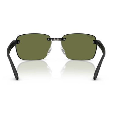 Ray-Ban Occhiali da Sole RB4470CH 601S/2 Sabbia Nero/Verde Unisex Polarizzati 3