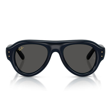 Ray-Ban Occhiali da Sole RB4925 689587 Aviator Puffer X ASAP Rocky Blu Scuro/Ultra Black Unisex
