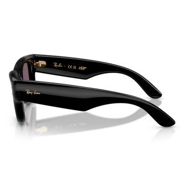 Ray-Ban Occhiali da Sole RB4940 601 8N Wayfarer Puffer X ASAP Rocky Nero Verde Specchiato 632 Unisex 3