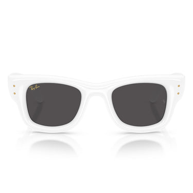 Ray-Ban Gafas de Sol RB4940 671/87 Wayfarer Puffer X ASAP Rocky Blanco/Ultra Negro Unisex