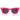 Ray-Ban Sonnenbrille RB4940 683287 Wayfarer Puffer X ASAP Rocky Fucsia/Ultra Black Unisex