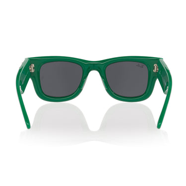 Ray-Ban Occhiali da Sole RB4940B 685987 Wayfarer Puffer X ASAP Rocky Verde Con Strass Ultra Black Unisex 4