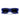 Ray-Ban Lunettes de Soleil RB4940B 686087 Wayfarer Puffer X ASAP Rocky Bleu Avec Strass Ultra Noir Unisexe 5