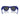 Ray-Ban Lunettes de Soleil RB4940B 686087 Wayfarer Puffer X ASAP Rocky Bleu Avec Strass Ultra Noir Unisexe 4