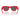 Ray-Ban Lunettes de Soleil RB4940B 686187 Wayfarer Puffer X ASAP Rocky Rouge Avec Strass Ultra Noir Unisexe 4