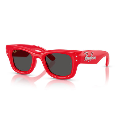 Ray-Ban Occhiali da Sole RB4940B 686187 Wayfarer Puffer X ASAP Rocky Rosso Con Strass Ultra Black Unisex 2