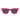 Ray-Ban Occhiali da Sole RB4940B 686287 Wayfarer Puffer X ASAP Rocky Rosa Con Strass Ultra Black Unisex