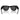 Ray-Ban Sunglasses RB4940B 686487 Wayfarer Puffer X ASAP Rocky Black With Rhinestones/Ultra Black Unisex 3