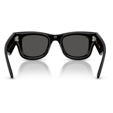 Ray-Ban Sunglasses RB4940B 686487 Wayfarer Puffer X ASAP Rocky Black With Rhinestones/Ultra Black Unisex 3