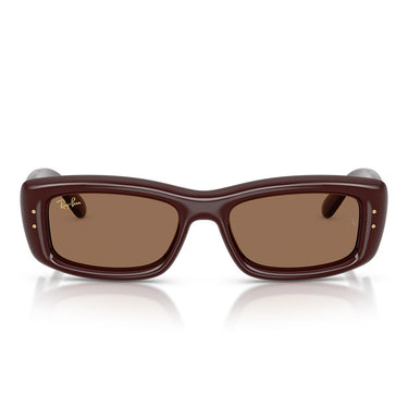 Ray-Ban Occhiali da Sole RB4944 687773 Kiliane Puffer X ASAP Rocky Marrone Scuro Trasparente/Marrone Scuro Unisex