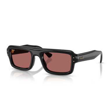 Ray-Ban Occhiali da Sole RB4954 601/69 Flacko Puffer X ASAP Rocky Nero/Violetto Scuro Unisex 1
