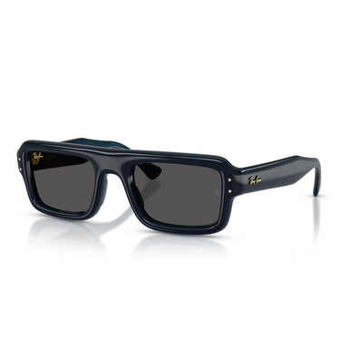 Ray-Ban Occhiali da Sole RB4954 689587 Flacko Puffer X ASAP Rocky Blu Scuro/Ultra Black Unisex 1