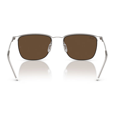 Ray-Ban Occhiali da Sole RB8550 928273 Gunmetal/Marrone Scuro Unisex