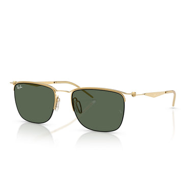 Ray-Ban Occhiali da Sole RB8550 928471 Oro Arista/Verde Scuro Unisex