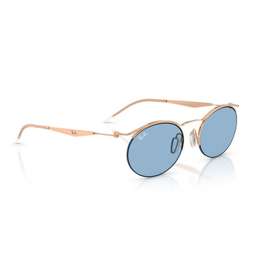 Ray-Ban Occhiali da Sole RB8551 928572 Oro Rosa Azzurro Unisex 4