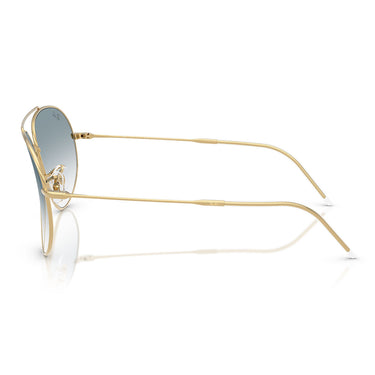 Ray-Ban Occhiali da Sole RBR0101S 001/79 Aviator Reverse Oro Arista/Blu Sfumato Trasparente Unisex 2