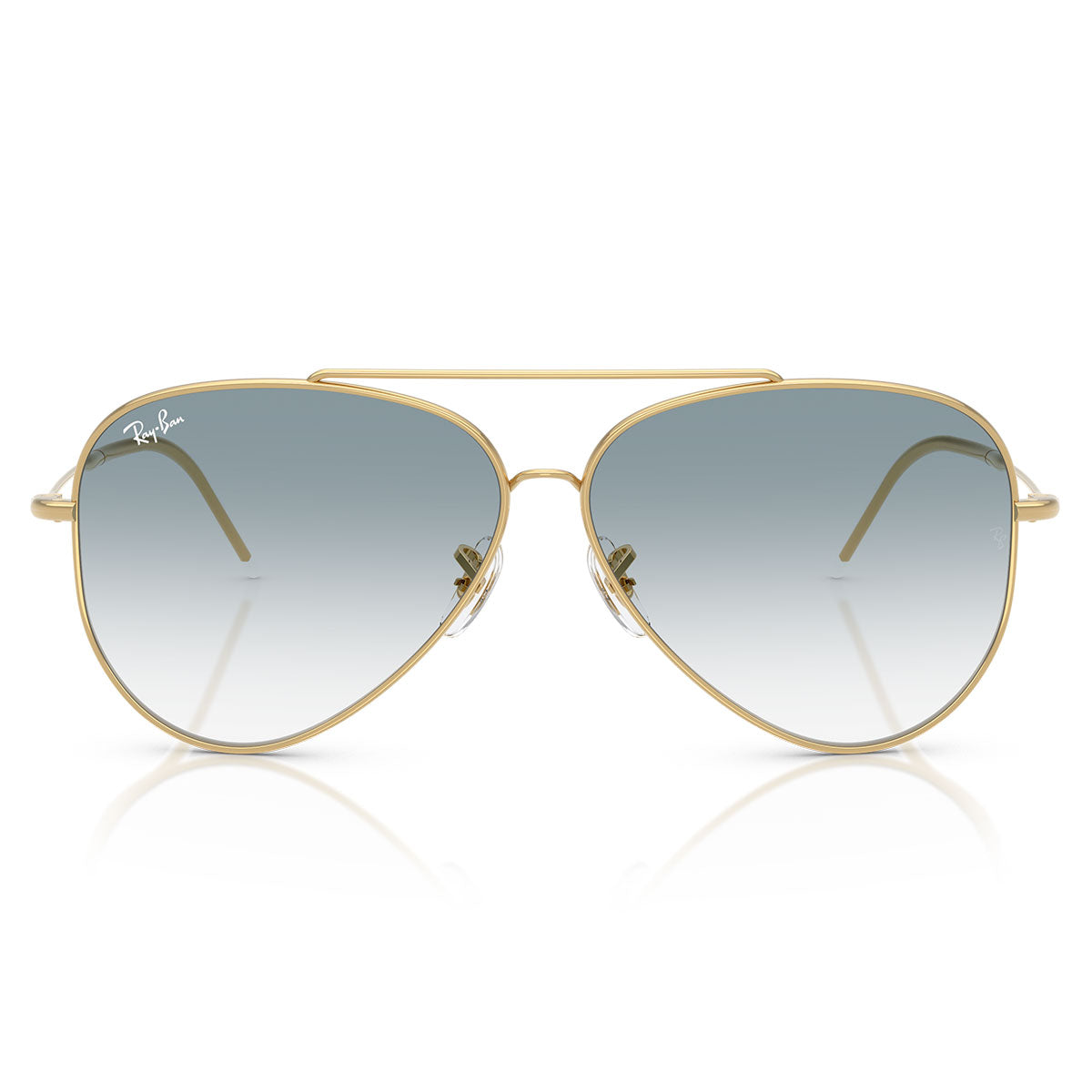 Ray-Ban Occhiali da Sole RBR0101S 001/79 Aviator Reverse Oro