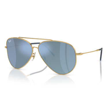 Ray-Ban Sonnenbrille RBR0101S 001-GA Aviator Reverse Gold-Dunkelgrau Unisex 1