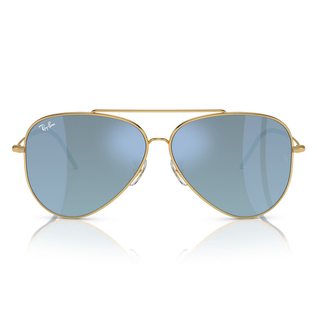 Ray-Ban Sunglasses RBR0101S 001/GA Aviator Reverse Gold/Dark Gray