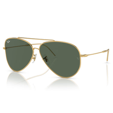 Ray-Ban Sonnenbrille RBR0101S 001/VR Aviator Reverse Gold/Grün Unisex 1